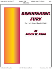 Resounding Fury Handbell sheet music cover Thumbnail